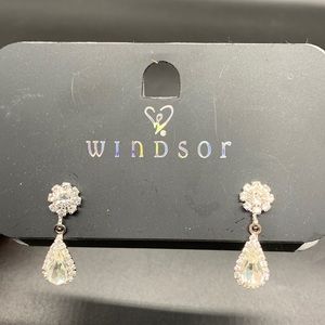 Teardrop Silver Earrings